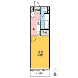 プレミールマンション【3階】の間取り