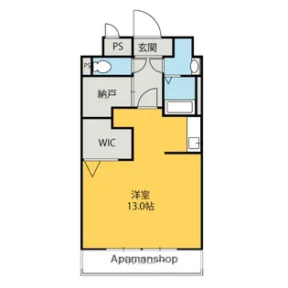 サンパレス前橋【703号室】の間取り