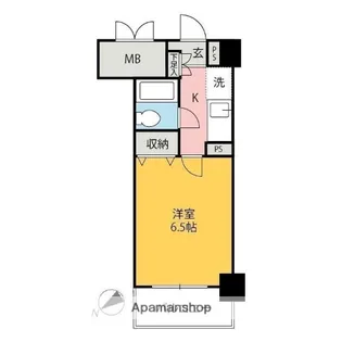 ダイアパレス前橋元総社【406号室】の間取り