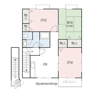 ヴェルドミールB【202号室】の間取り