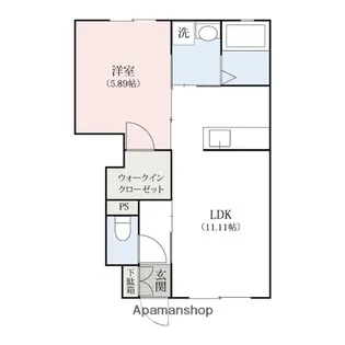 マルベリーパレス【1階】の間取り
