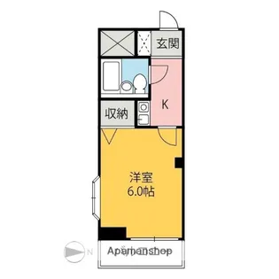 ダイアパレス新前橋【201号室】の間取り