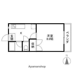 ソレイユ・シオン【203号室】の間取り