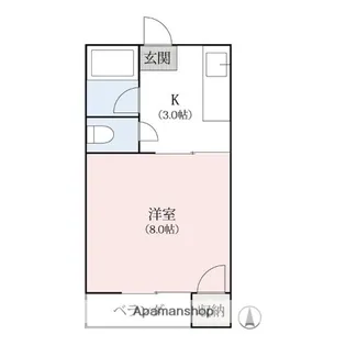 ジュピター(龍蔵寺町)【1階】の間取り