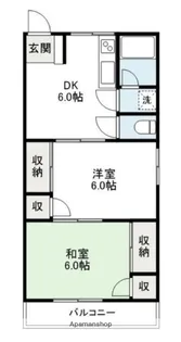 第5ロイヤル大嶋【2階】の間取り