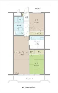 Mハイツ【4階】の間取り