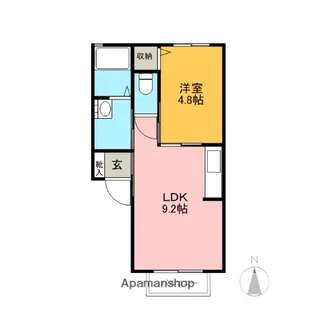 ジャム【1階】の間取り