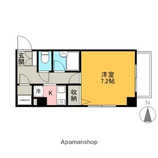 アルファNEXT前橋第7【204号室】の間取り