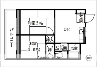 第2ひいらぎマンション【301号室】の間取り