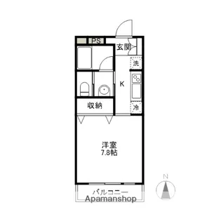 ΑNEXT前橋第12【1階】の間取り