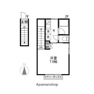 BBALOGE−EDA【2階】の間取り