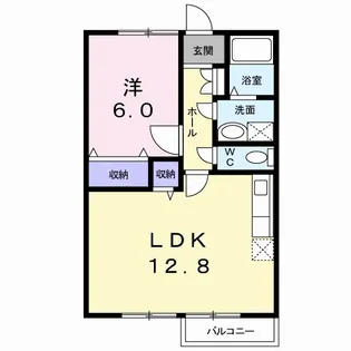 プレミールⅡ【2階】の間取り