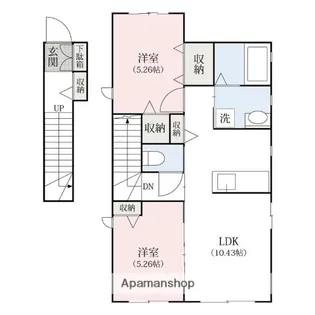 プレミアス【2階】の間取り