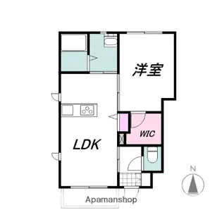 マルベリーフィールド【1階】の間取り