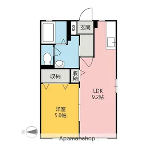 サニーコートM【1階】の間取り