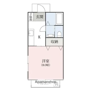 クキタハウス【1階】の間取り