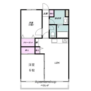 ドルチェ一番館【1階】の間取り
