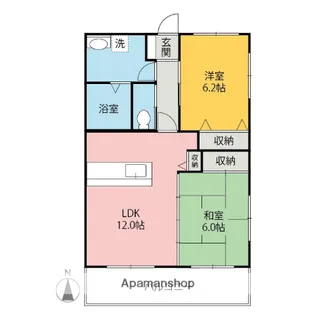 エディフィスSKY【3階】の間取り