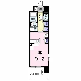 OCEAN SKY【3階】の間取り