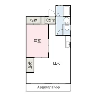 ダイヤフレア西片貝【2階】の間取り