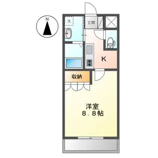 ファイン フレーブ【2階】の間取り