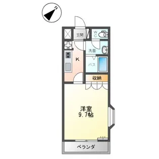 サニーヒル都【2階】の間取り