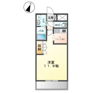 アランチーノ【2階】の間取り