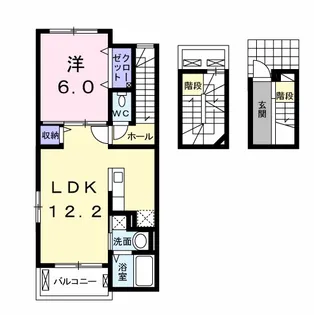 シエル FK【3階】の間取り