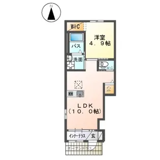 AVANTI Ⅱ【1階】の間取り