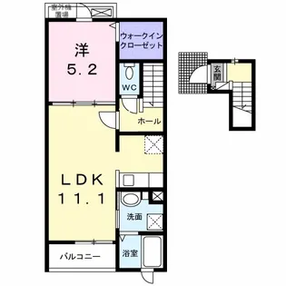 MAISONCOLLINE3【2階】の間取り