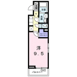 LAGOM城東【3階】の間取り