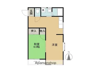 ユートピア富士見【201号室】の間取り