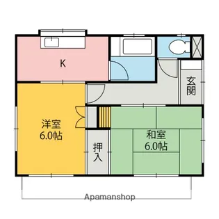 群馬県前橋市元総社町【一戸建】の間取り