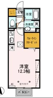 昭和町ソレイユ【1階】の間取り