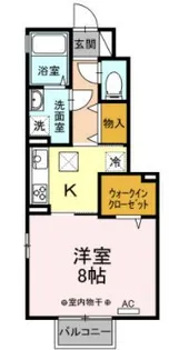 DーROOM表町【1階】の間取り