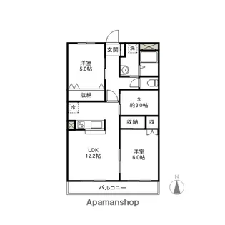 ライフォート【3階】の間取り