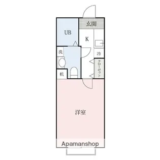 THE HOUSE 前橋上小出町【203号室】の間取り
