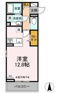 ヴィラ アルカディア【3階】の間取り