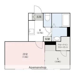 セルディ—ナ【2階】の間取り