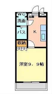 ドリームハイム【2階】の間取り