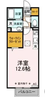 ラルーチェⅤ【1階】の間取り