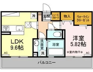 ルミエール【1階】の間取り