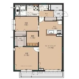 ユアメゾン 神楽【2階】の間取り