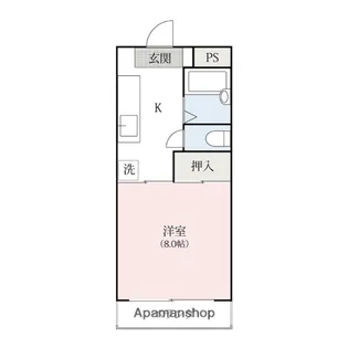 ハイツロベール【311号室】の間取り