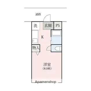 ウエストンハイツ【101号室】の間取り