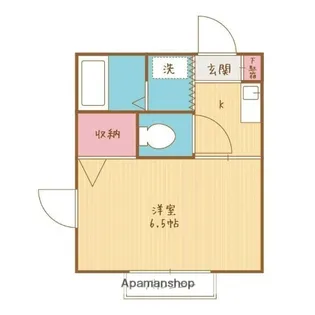 グレースガーデン【102号室】の間取り