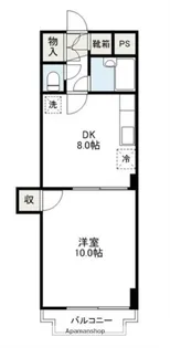 アルカザル南町【5-B号室】の間取り