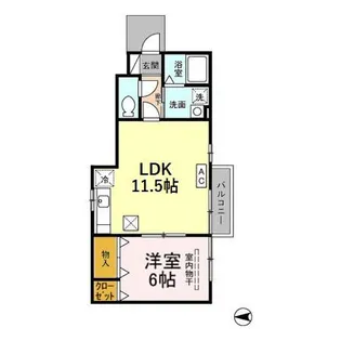 ドルチェ【1階】の間取り