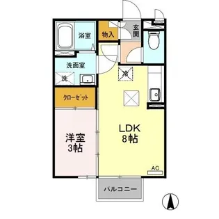 トアロード【1階】の間取り