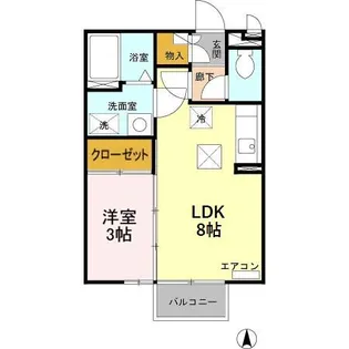 トアロード【1階】の間取り